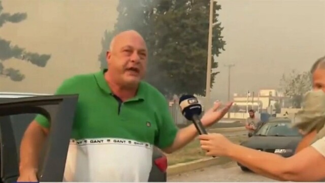 Δραματική έκκληση Αχιλλέα Μπέου για τη φωτιά στο Βελεστίνο: «Φύγετε έχει δεξαμενές προπανίου στα 20 μέτρα»
